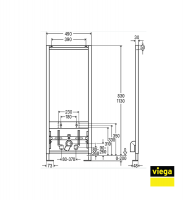 ELEMENTO DE BIDE ECO PLUS VIEGA